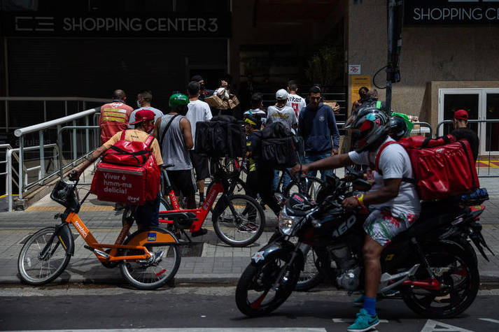 Transferência de Renda para entregadores de moto e bike