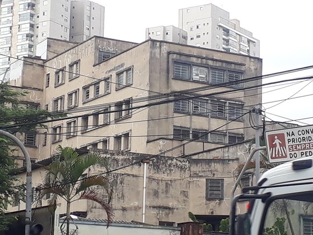 Fachada Posterior do Complexo Hospital Sorocabana.