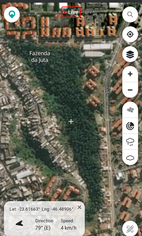  Implantação do parque fazenda da Juta