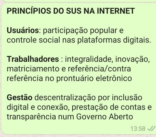 Plataforma de Cooperação para o SUS