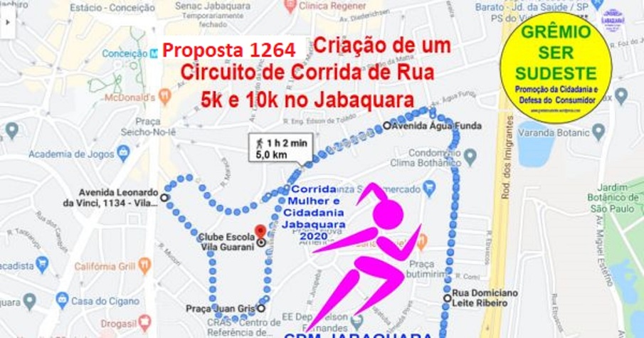 Circuito Corrida de Rua no Jabaquara