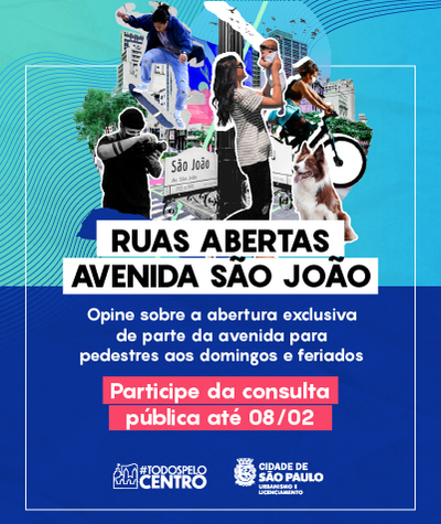 Programa Ruas Abertas Avenida São João