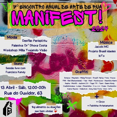 Encontro Anual de Arte de Rua Manifest 