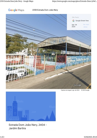 EMEF Tereza Setuko onde está localizada a quadra