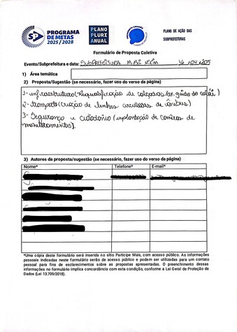 Criação de linhas circulares de ônibus
