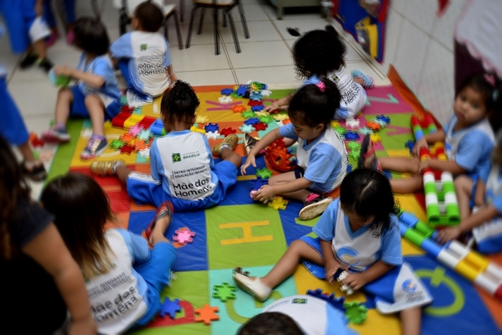 Crianças na Creche