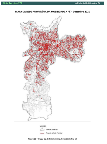 Rede Prioritária de Mobilidade a Pé (CET)