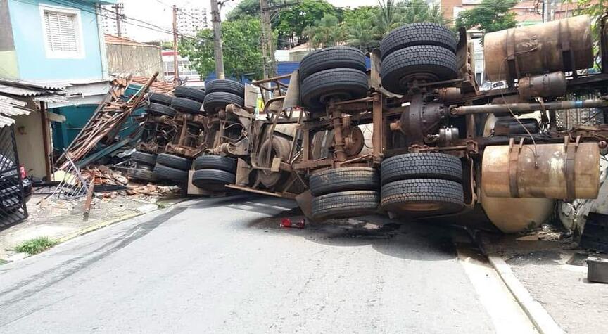 Em 15/01/2020 teve um acidente grave na Rua das Heras