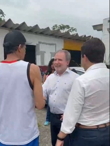 visita do secretario ao local proposto
