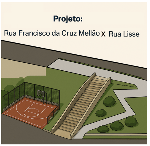 Requalificação Urbana do Escadão Francisco da Cruz Mellão x Rua Lisse