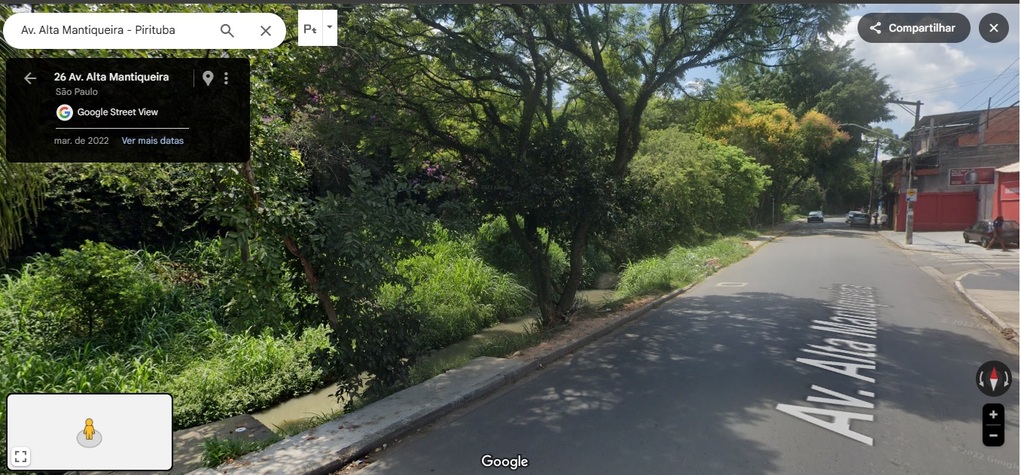IMAGEM TIRADA DO GOOGLE MAPS.