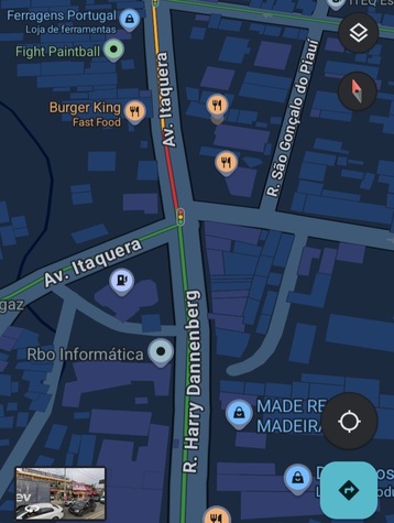 Túnel entre Avenida  Itaquera  e  a Rua  Harry Dannenberg 