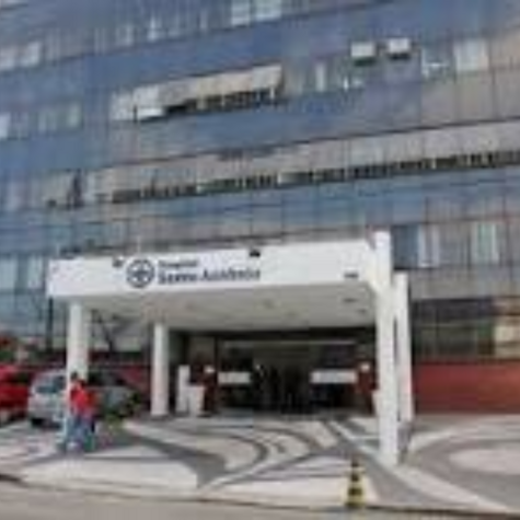 Imagem do Hospital quando era administrado pela beneficiencia portuguesa