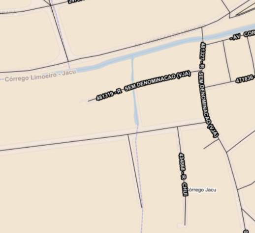 Localização no mapa