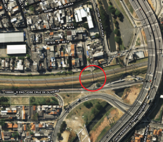 Localização no mapa