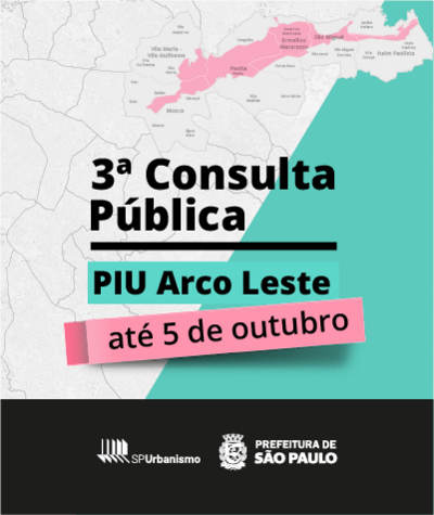 PIU Arco Leste – 3ª Consulta Pública