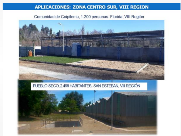 Exemplos de unidades no Chile