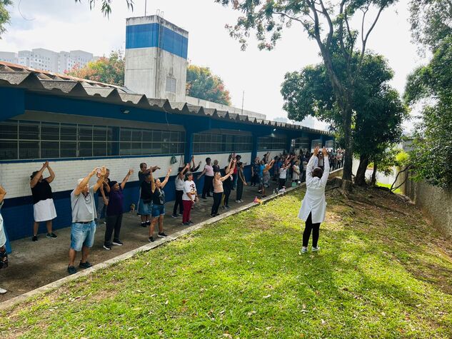 Cobertura para UBS vila progresso dos grupos  dos idosos