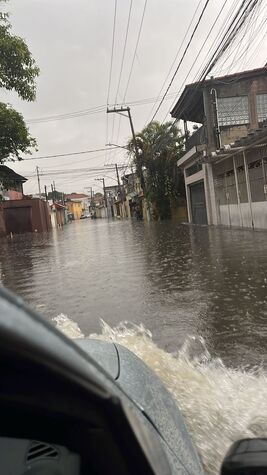 Enchente Rua Copara