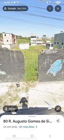 Foto de terreno baldio usado para descarte irregular de lixo