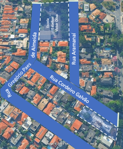 area de intervenção