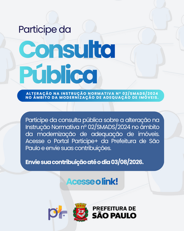 Minuta de Alteração da Instrução Normativa 02/2024 da SMADS – Imóveis 
