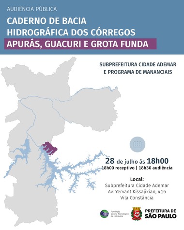 Priorizar a drenagem do Córrego Zavuvus e bacias da Zona Sul