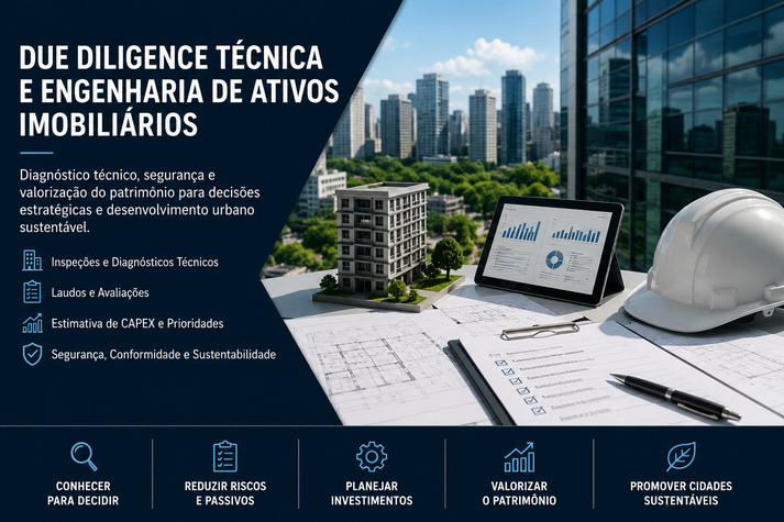 Due Diligence Técnica e Engenharia de Ativos Imobiliários